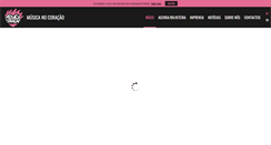 Desktop Screenshot of musicanocoracao.pt